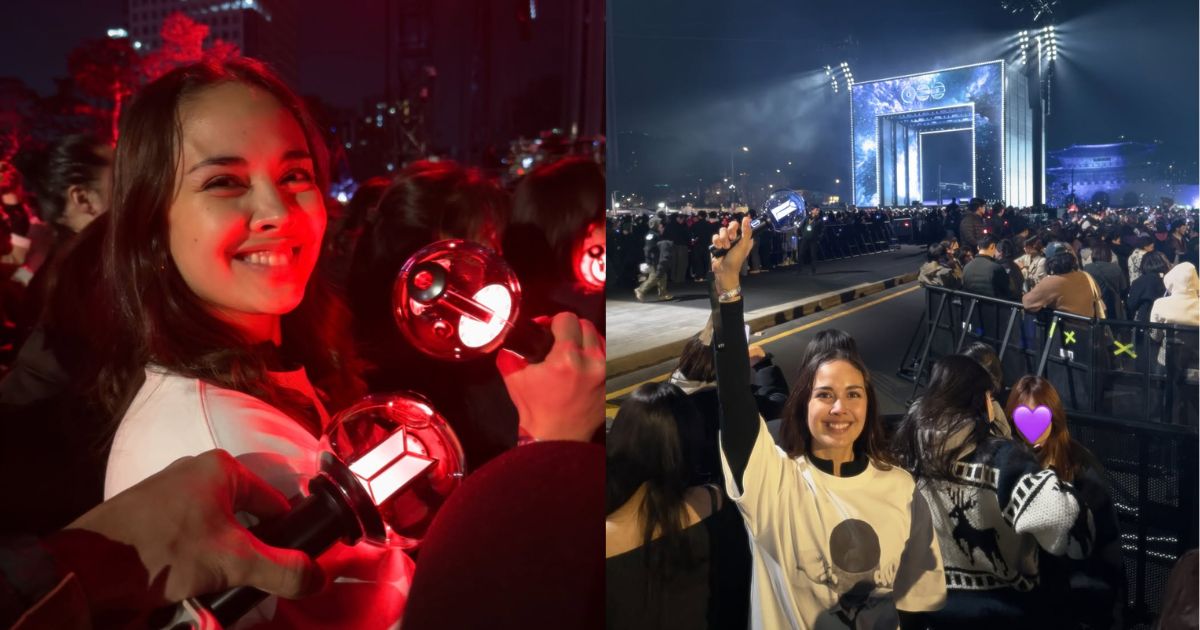 Megan Young watches BTS live for the first time