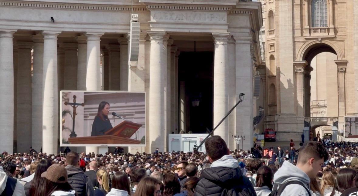 Filipino prayer heard in Vatican as Pope Leo leads Palm Sunday Mass