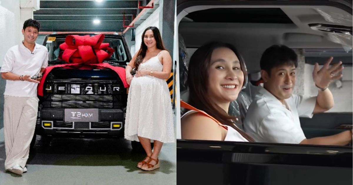 Rocco Nacino surprises wife Melissa Gohing with dream car
