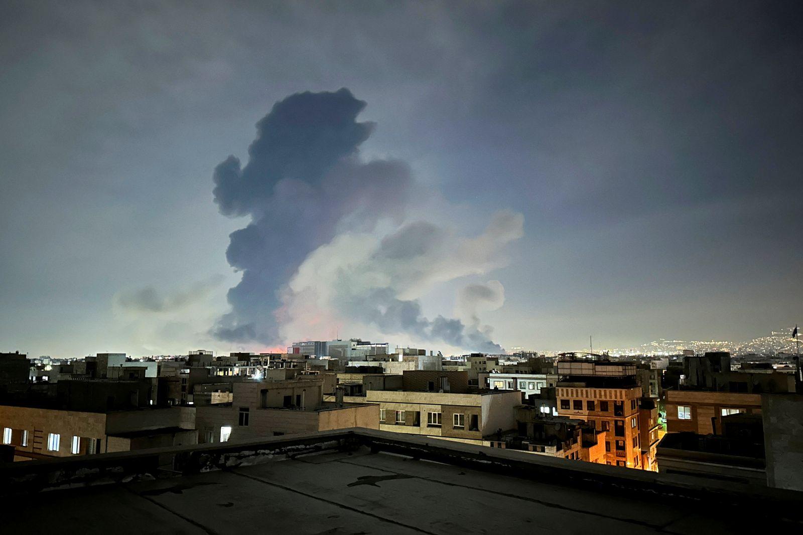 Iran vows no surrender as air strikes hit Tehran airport