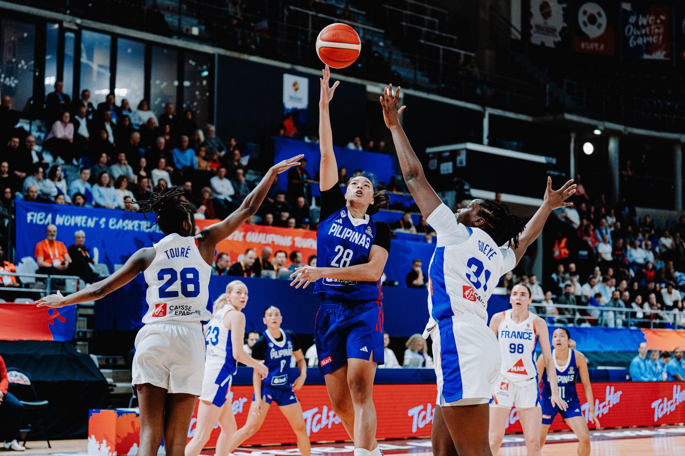 Gilas Pilipinas Women fall to France in FIBA Women’s World Cup qualifiers opener