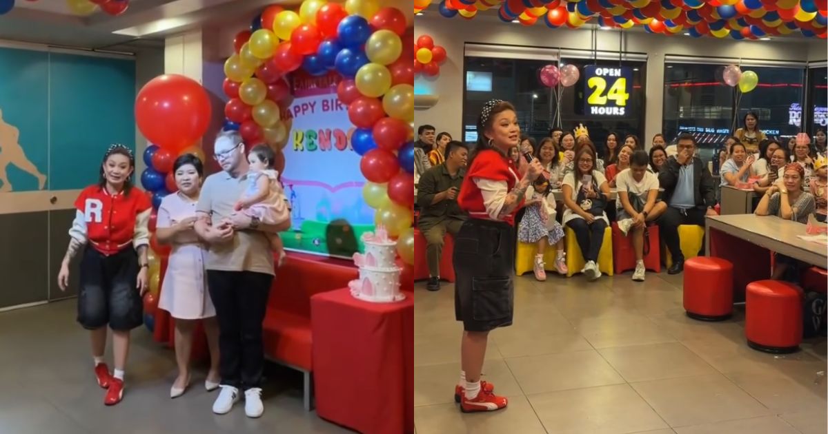 Tuesday Vargas hosts kiddie party after appealing for work