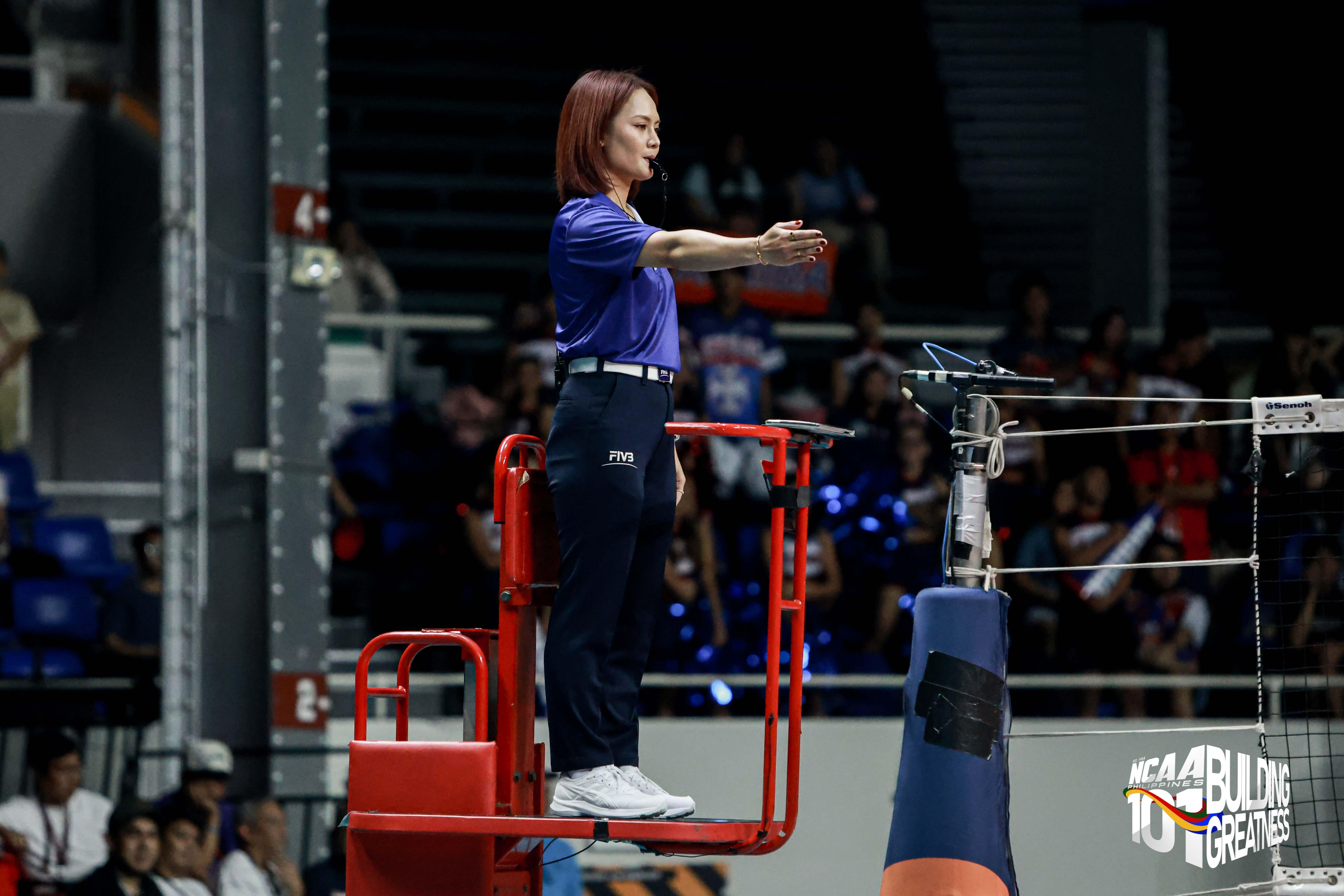 Thai ref Angkana Wongrot brings international touch to NCAA Season 101 finals