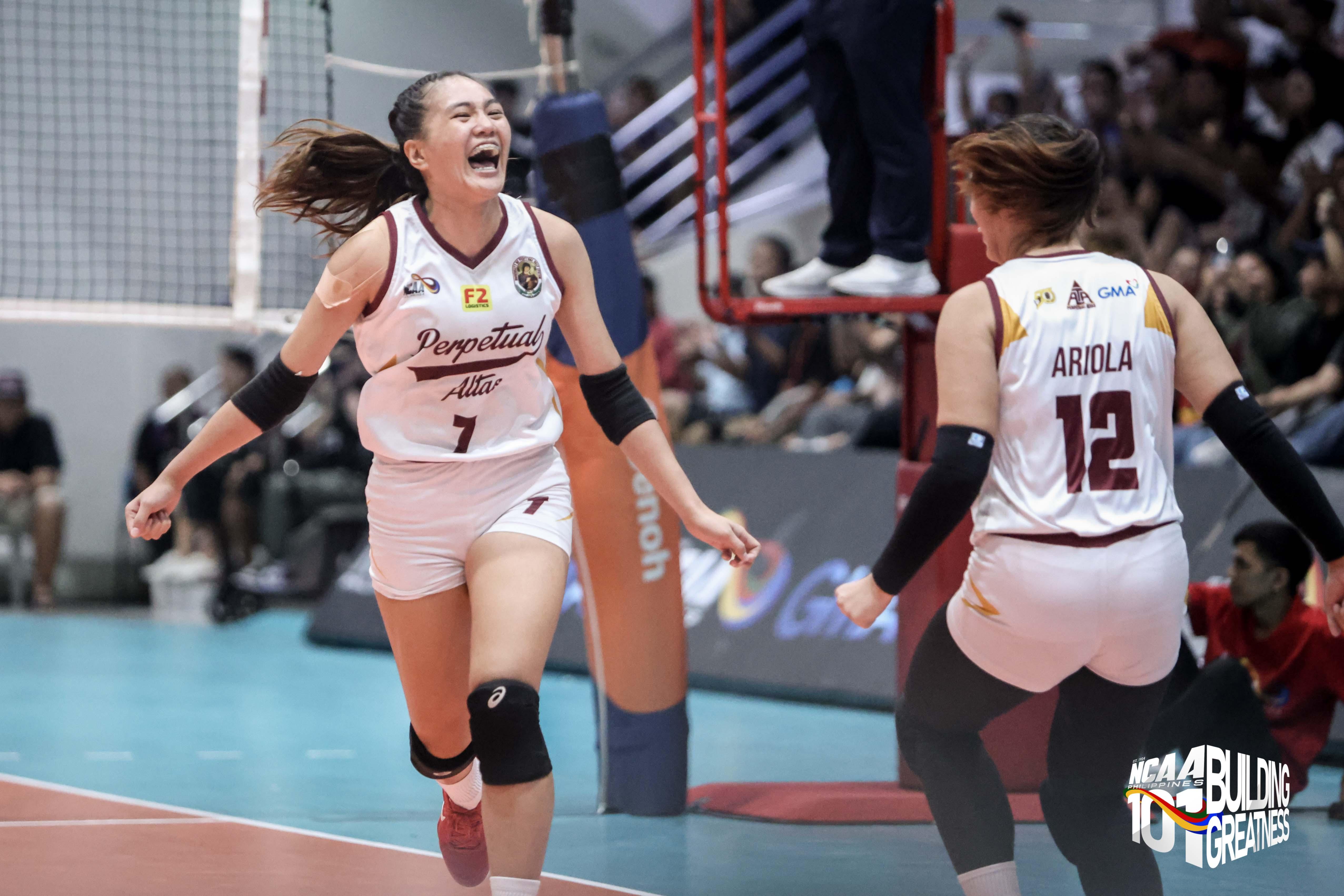 NCAA: Cyrille Almeniana drops 20 points as Perpetual sweeps San Beda in battle for third