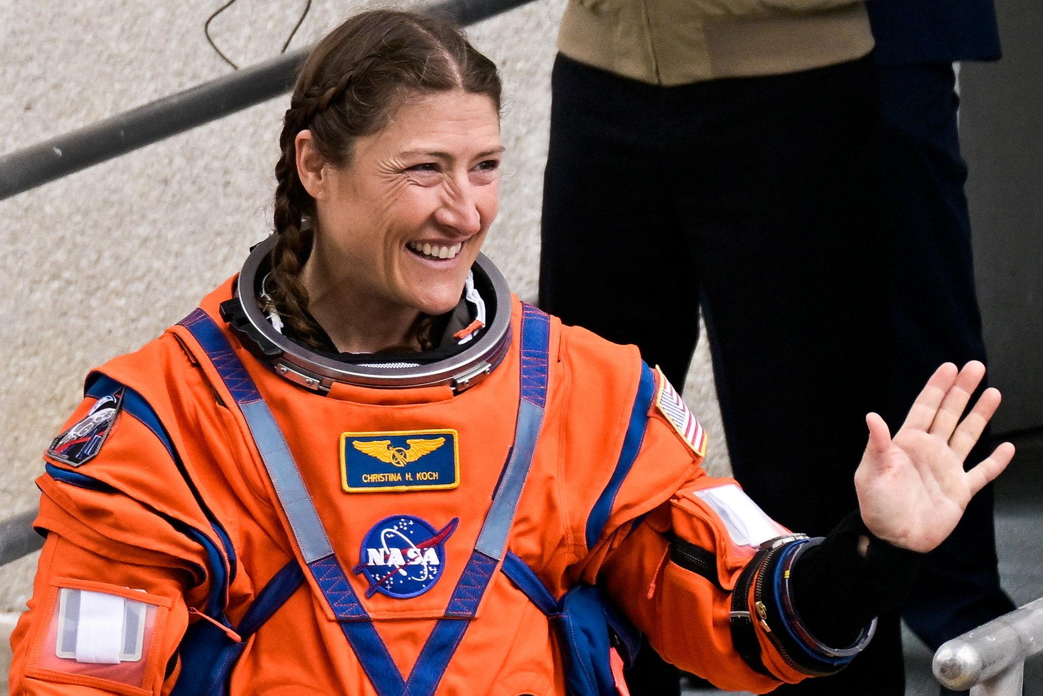 Who is Christina Koch — the first woman to fly around the Moon