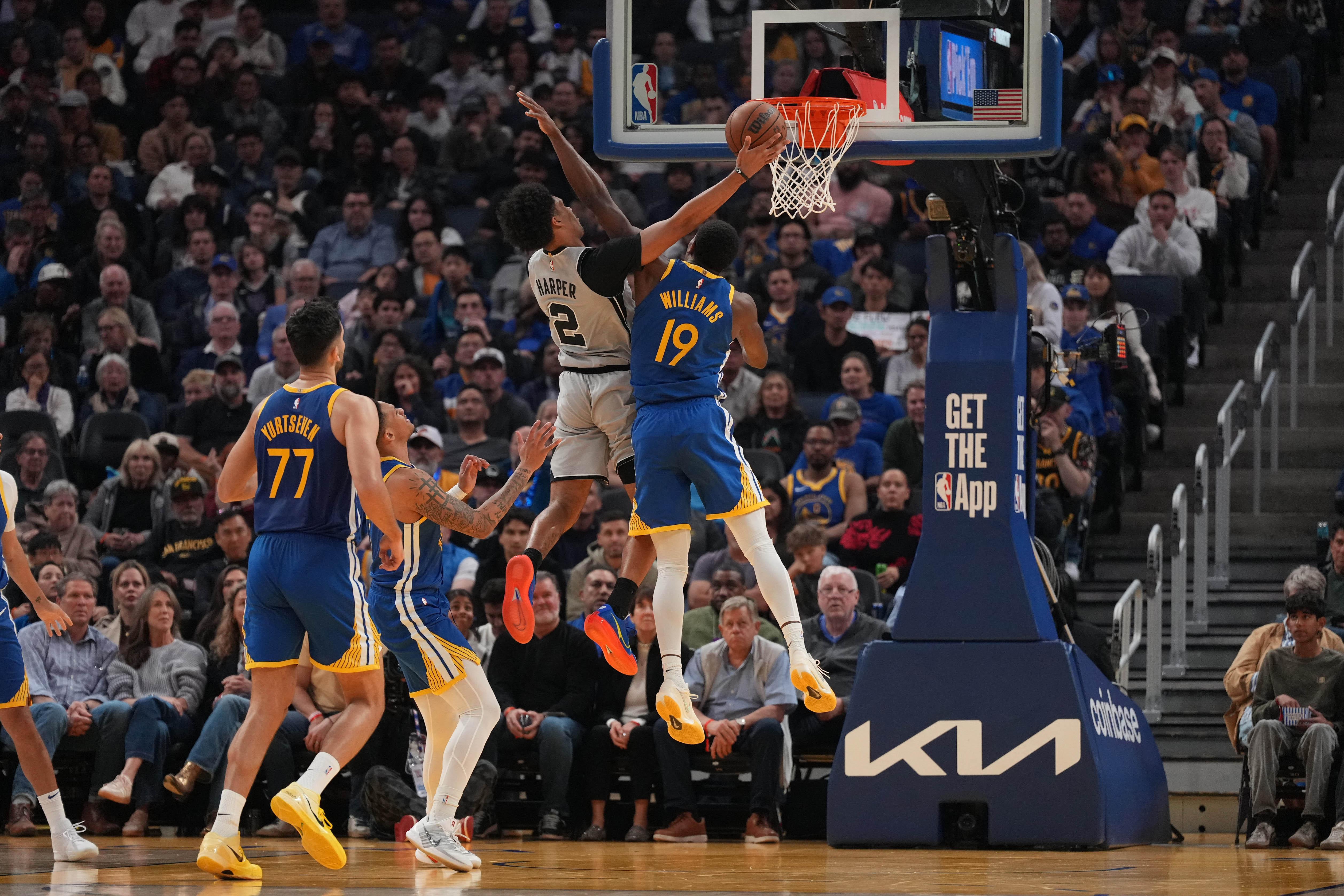 NBA: Dylan Harper of the San Antonio Spurs