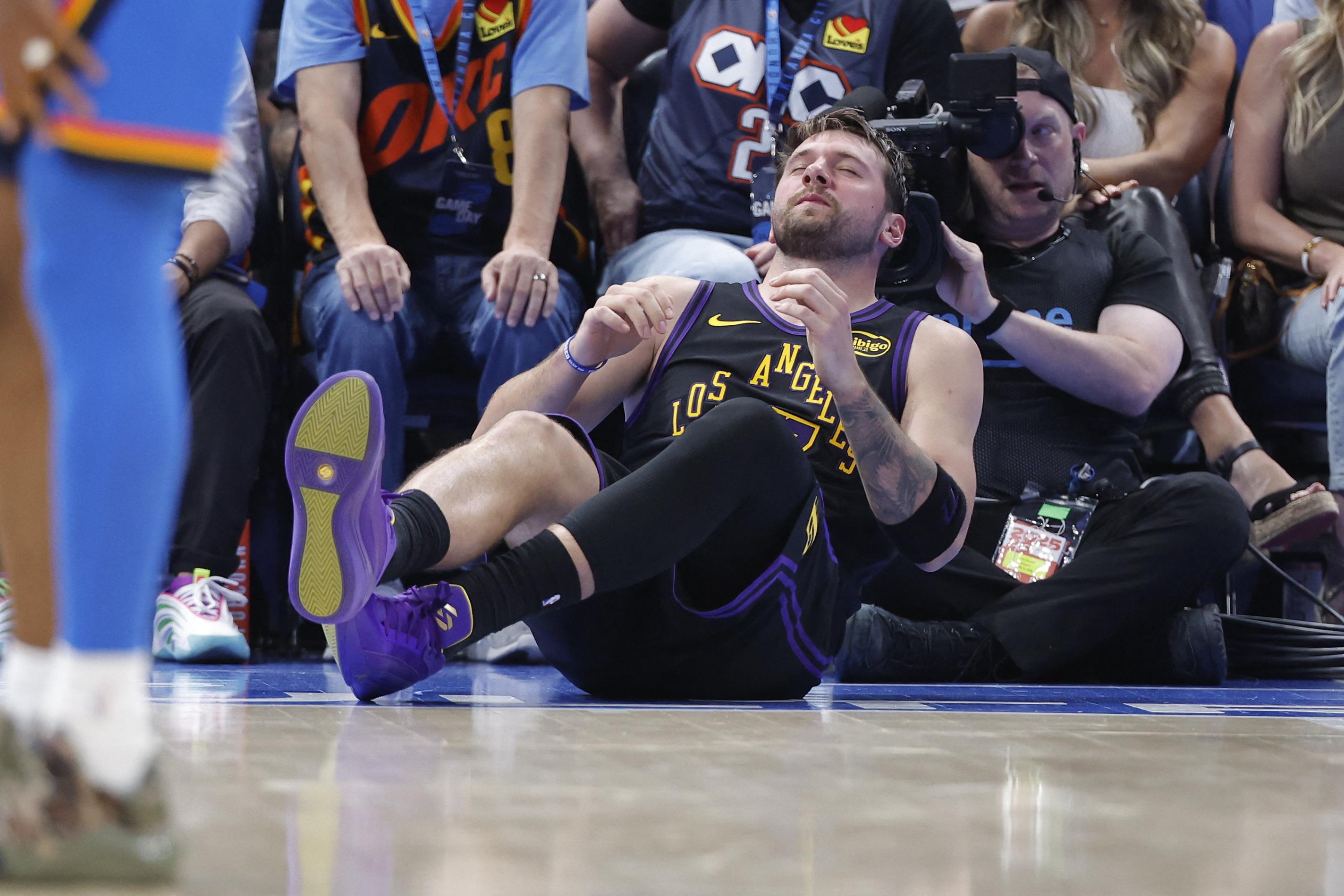 NBA: Lakers fall to Thunder as Luka Doncic leaves with hamstring injury