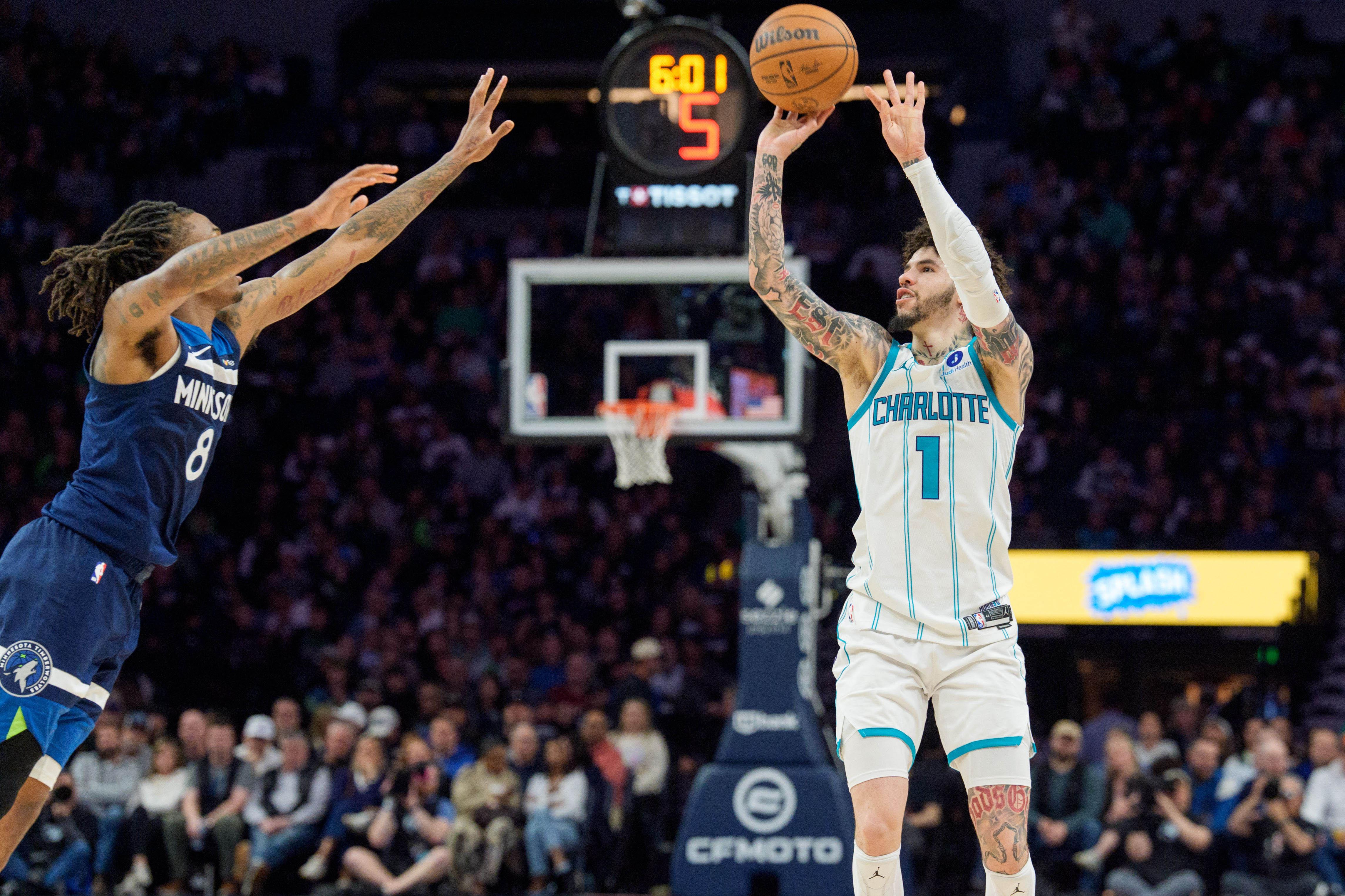 NBA: Hornets stay hot with 2nd-half surge past Timberwolves