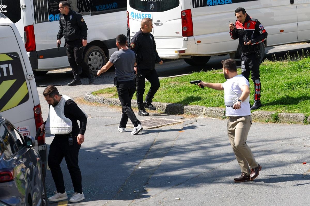 Three people killed in gun clash near Israeli consulate in Istanbul, media says 