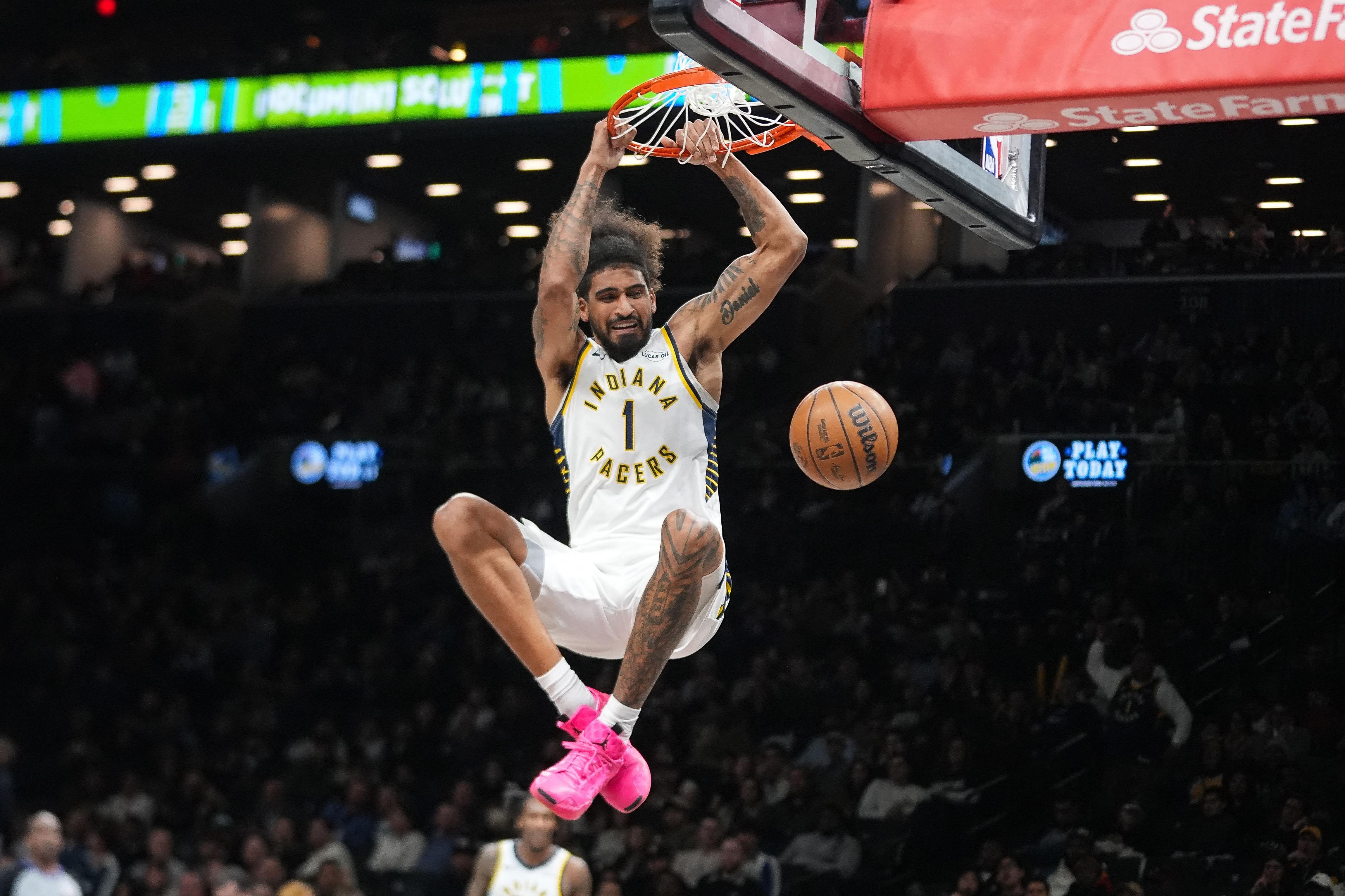 NBA: Obi Toppin's big game guides Pacers past Nets in also-ran matchup