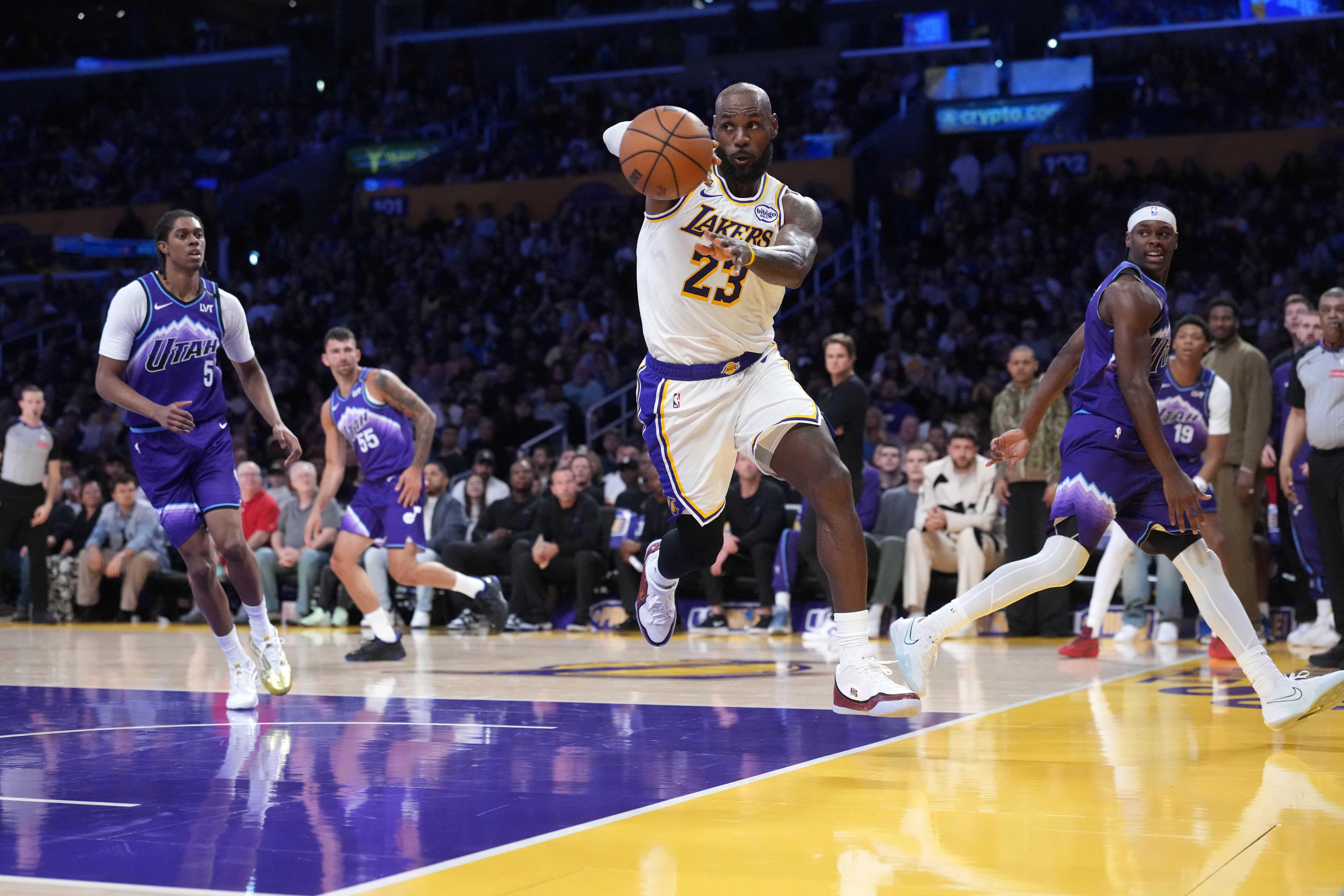 NBA scores today: Lakers vs Jazz, Nuggets vs Spurs, and other games