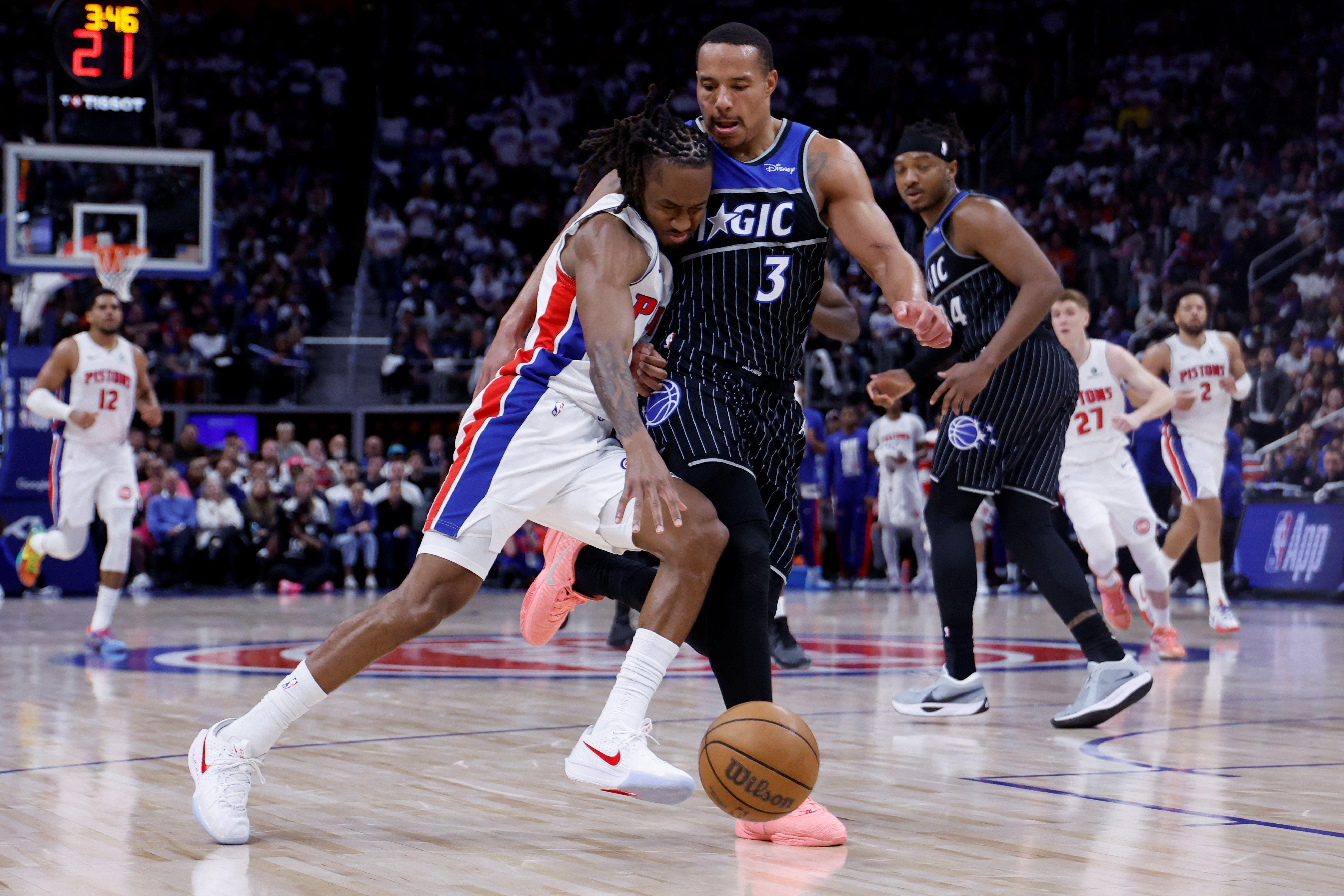 NBA: Top-seeded Pistons shocked in Game 1 as Magic never trail