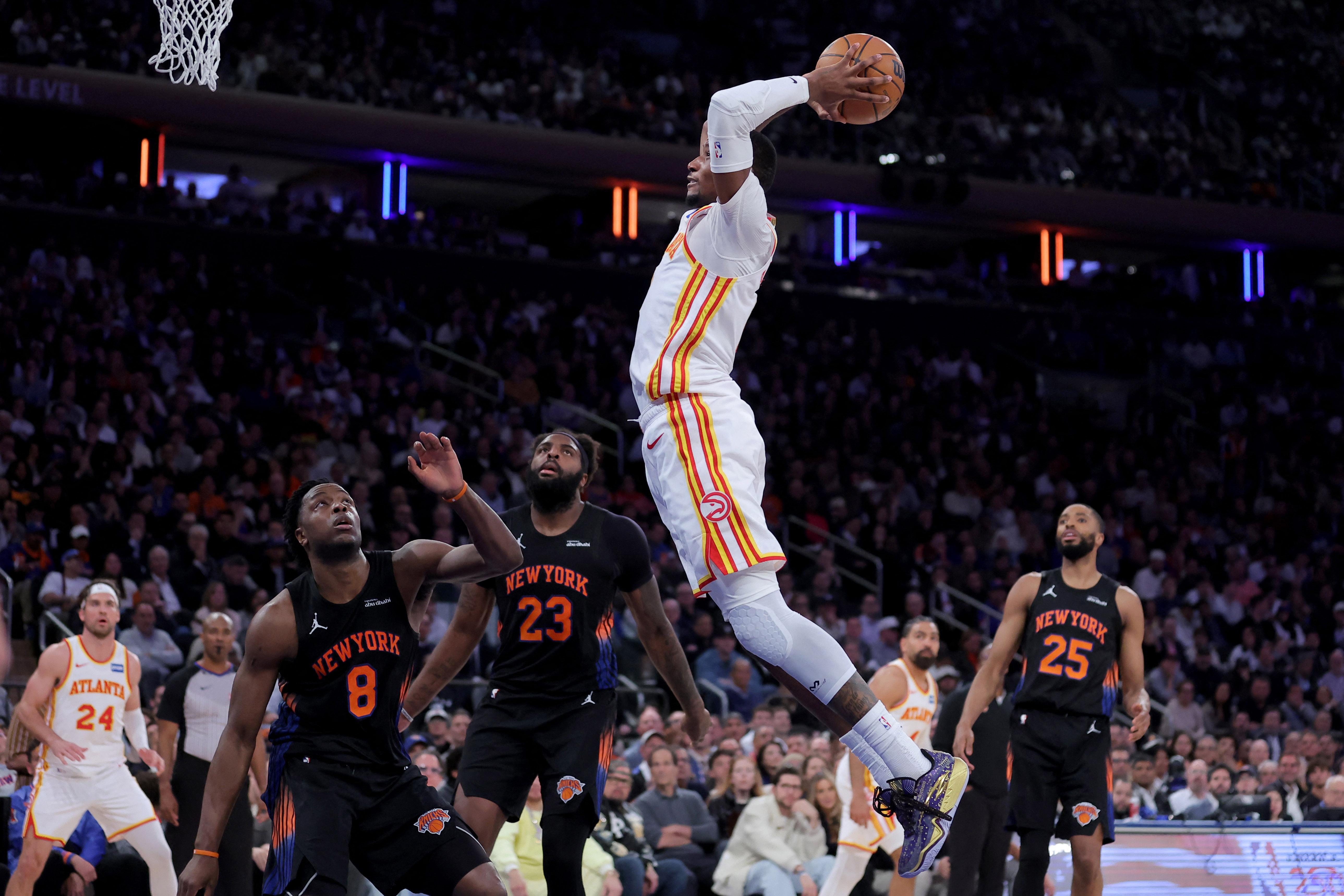 NBA: Jonathan Kuminga of the Atlanta Hawks