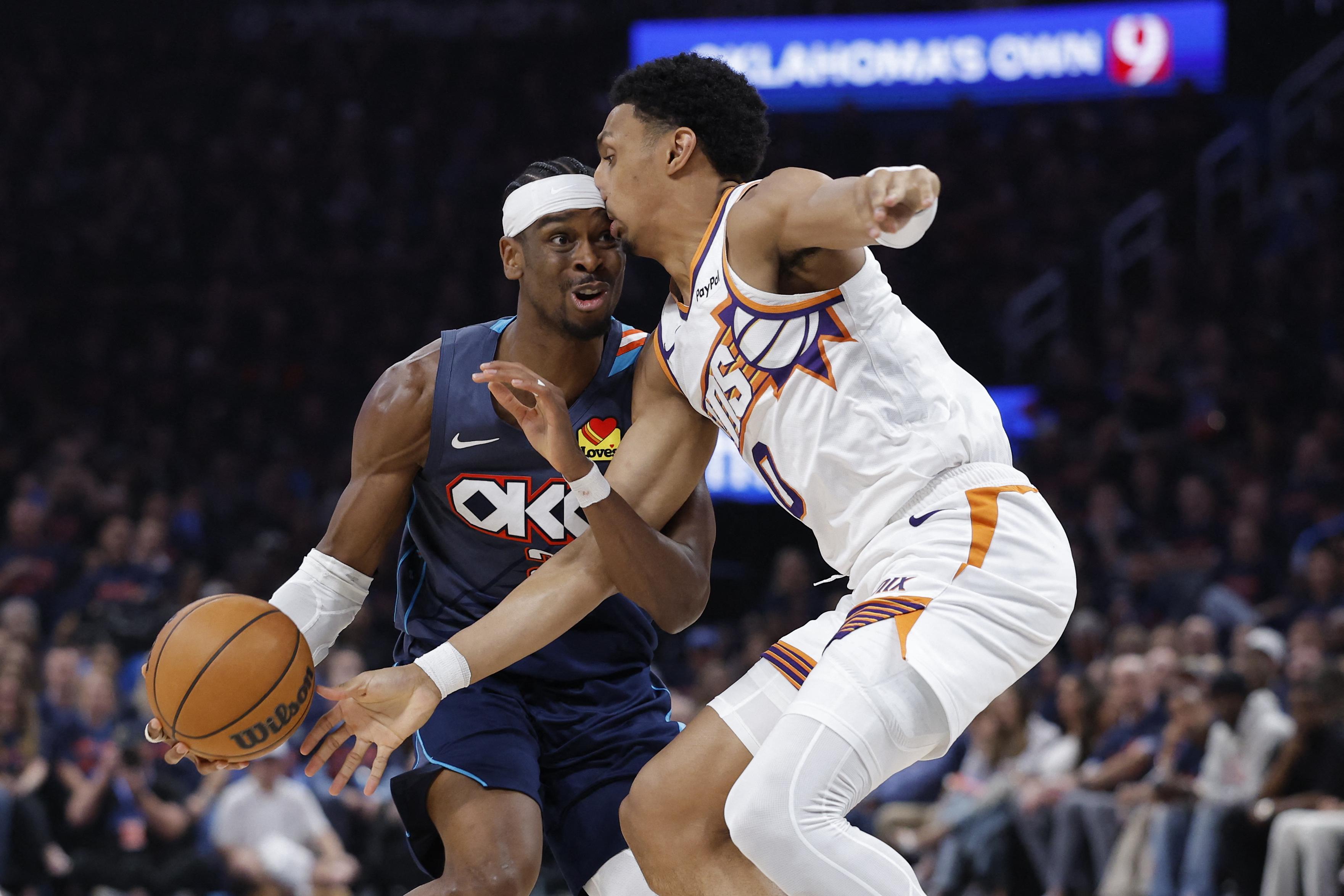 NBA: Shai Gilgeous-Alexander of the Oklahoma City Thunder