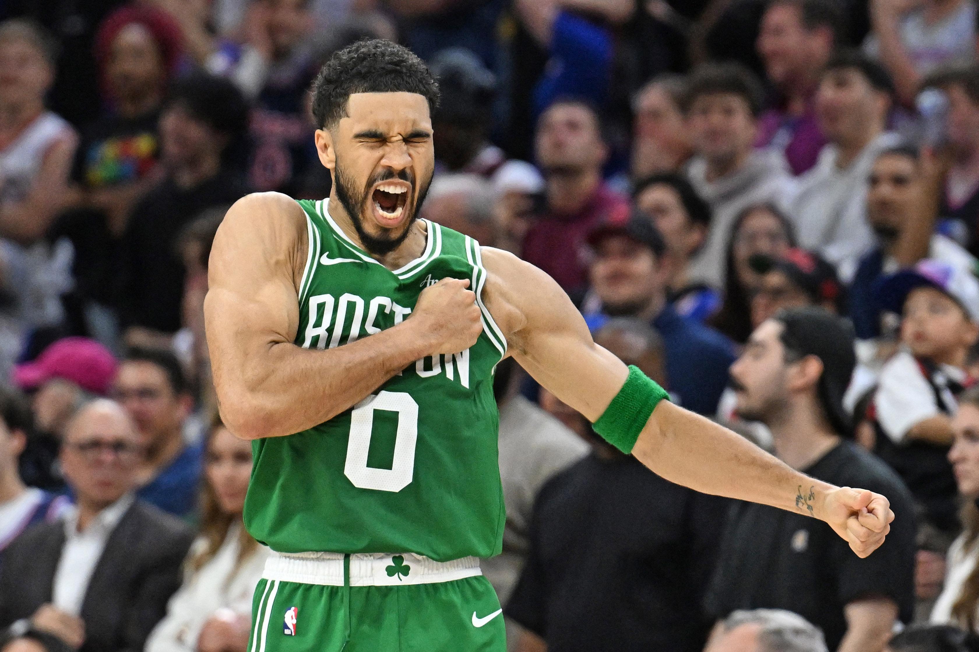 NBA: Jayson Tatum of the Boston Celtics