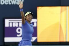 Alex Eala at the Miami Open