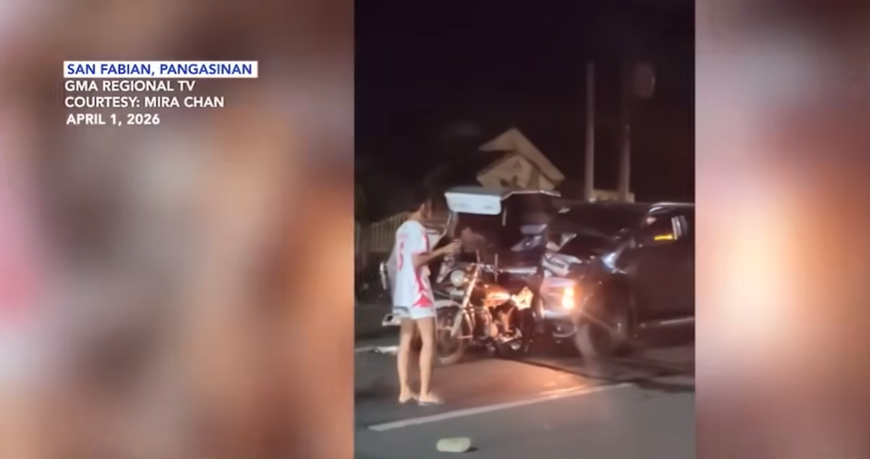 3 dead after pick-up truck hits trike in San Fabian, Pangasinan