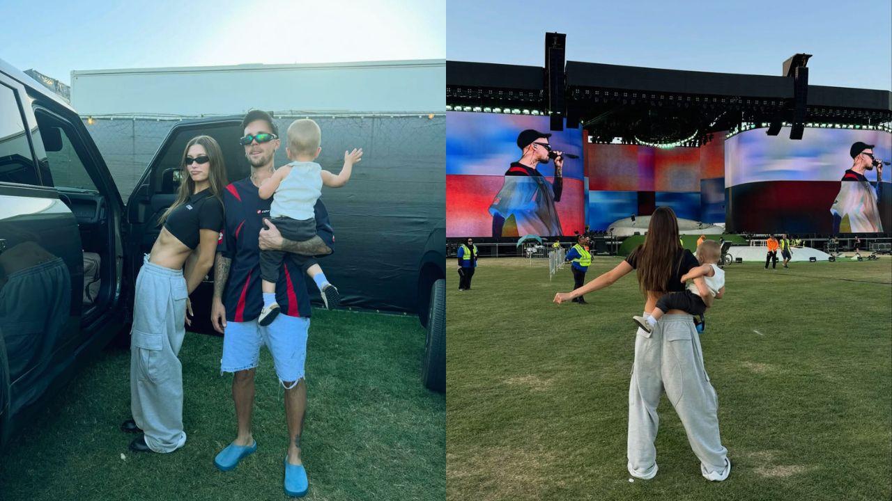 Hailey Bieber takes son Jack to watch Justin Bieber’s Coachella rehearsal: ‘So proud’