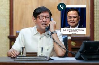 Marcos congratulates reelected Thai PM Anutin in phone call