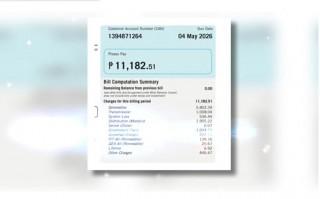 EXPLAINER: What does each charge in the Meralco bill mean for customers?