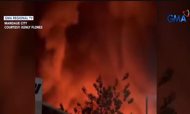 200 families affected by fire in Mandaue City, Cebu