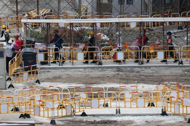 Firemen are among the 1,000 staff tasked to assist the estimated total of 6,000 visitors, who will be escorted by officials to ensure items are kept safe.