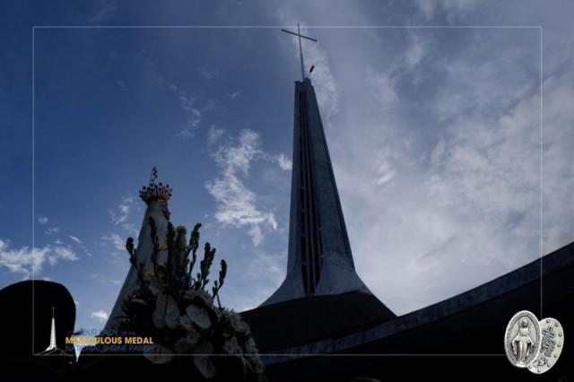 Consecrated in 1980, the Shrine was built in commemoration of the Marian apparitions to Saint Catherine Labour&Atilde;&copy; in France. Photo from Our Lady of the Miraculous Medal National Shrine Parish
