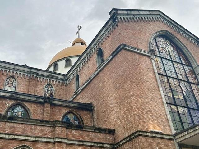The church located in Barangay Cupang, Muntinlupa is the Sacred Heart of Jesus Parish to honor one of the most revered devotions to Jesus Christ. Photo by Mariel Celine Serqui&Atilde;&plusmn;a, GMA News