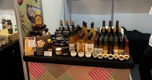 Products derived from coconuts of Davao. Photo: Jade Veronique Yap/GMA News