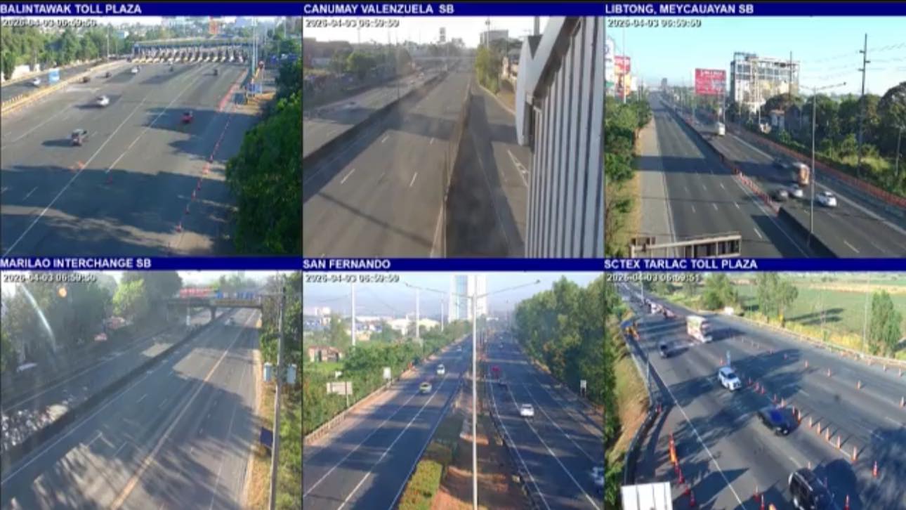 Light traffic observed along NLEX, SLEX on Good Friday