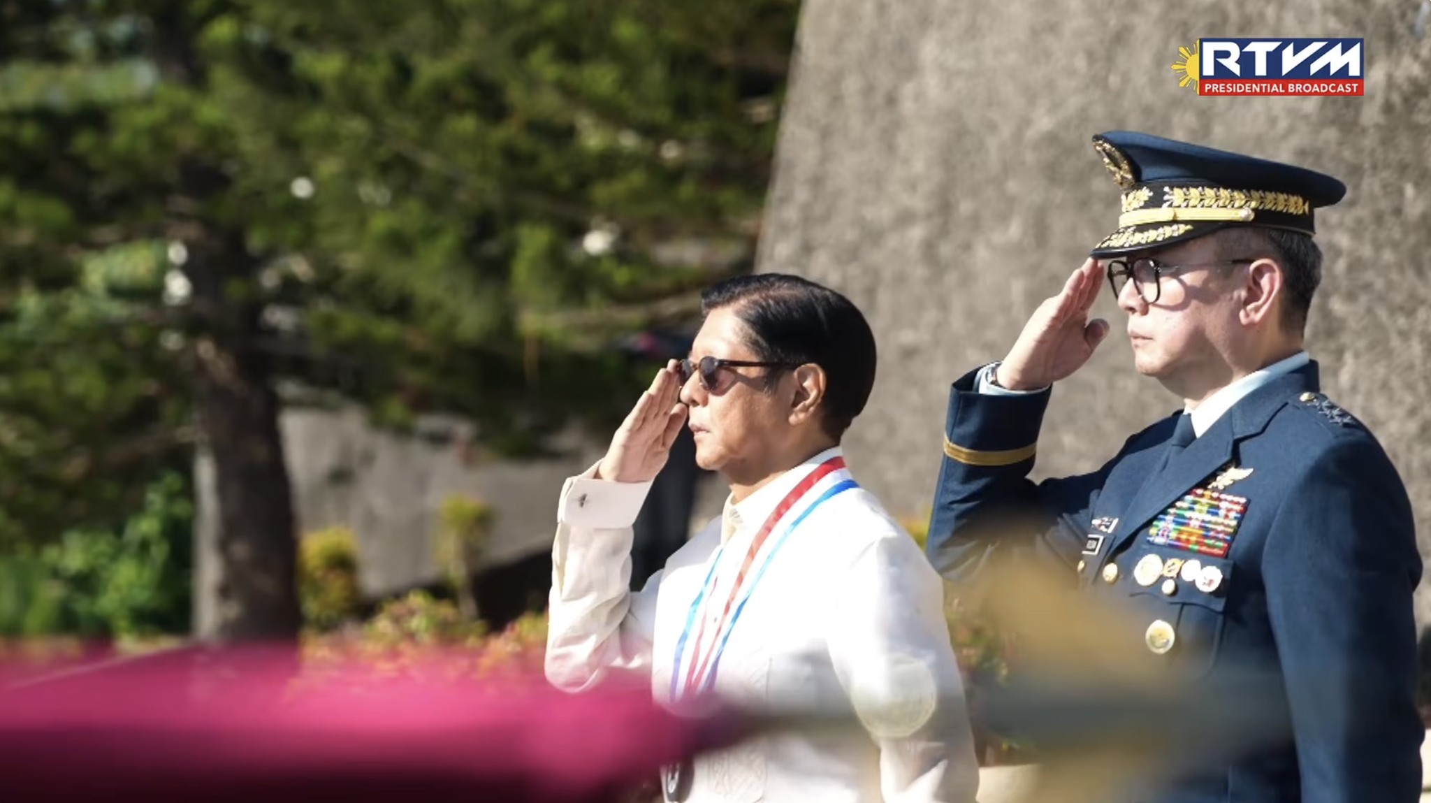 Marcos calls for courage in Day of Valor message