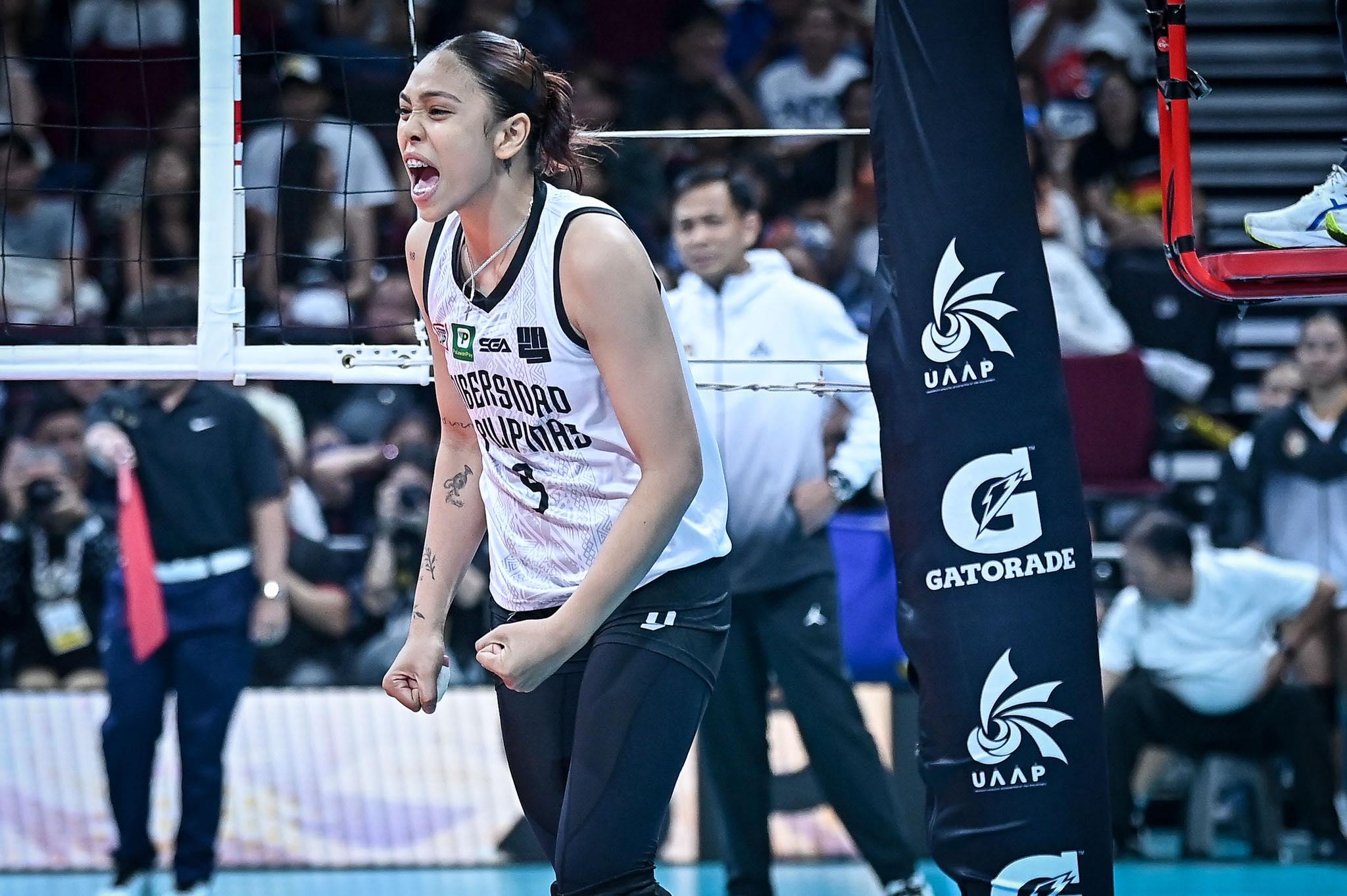 UAAP: Nina Ytang of the UP Fighting Maroons women's volleyball team