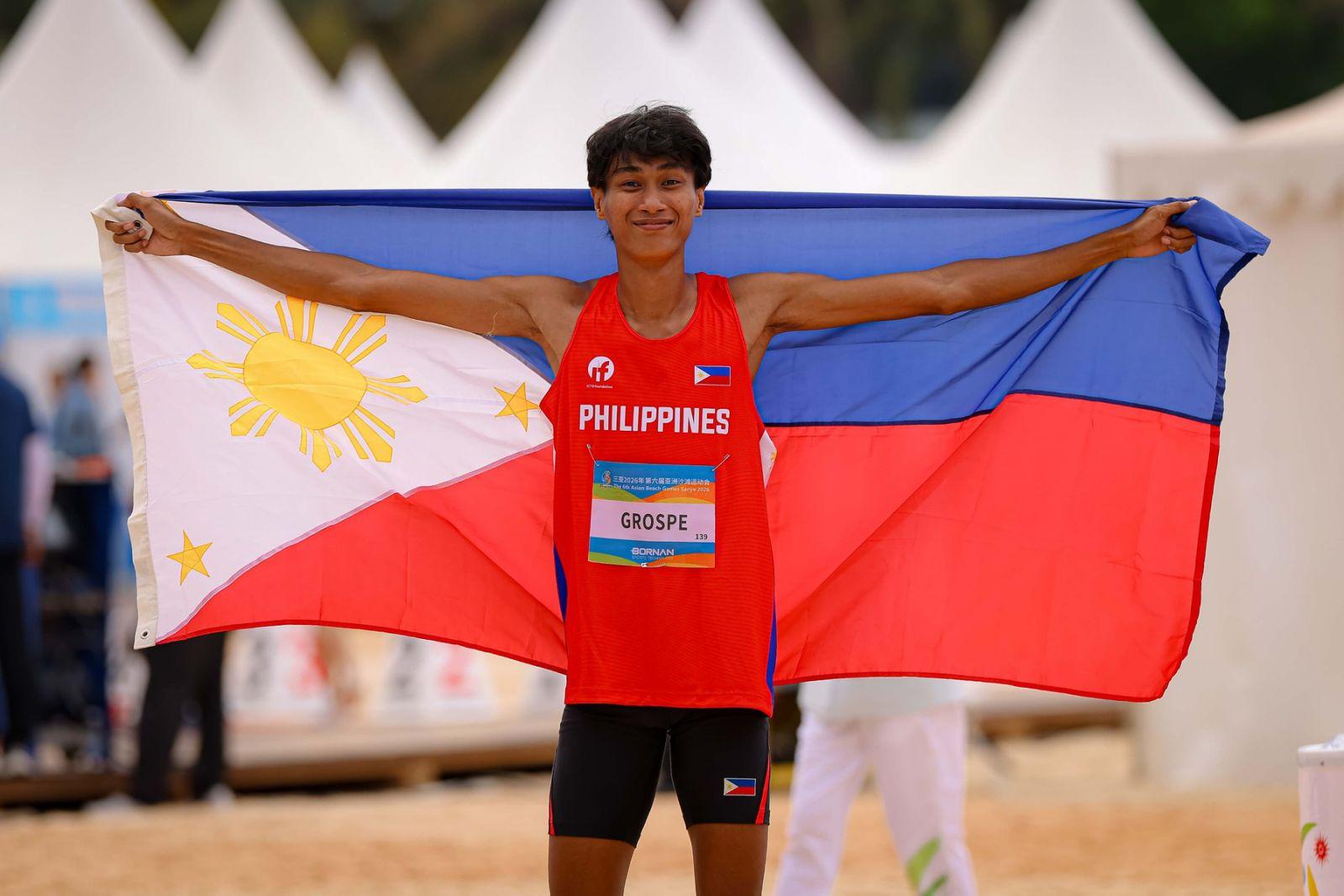 Asian Beach Games 2026: Philippines’ Leonard Grospe, high jump