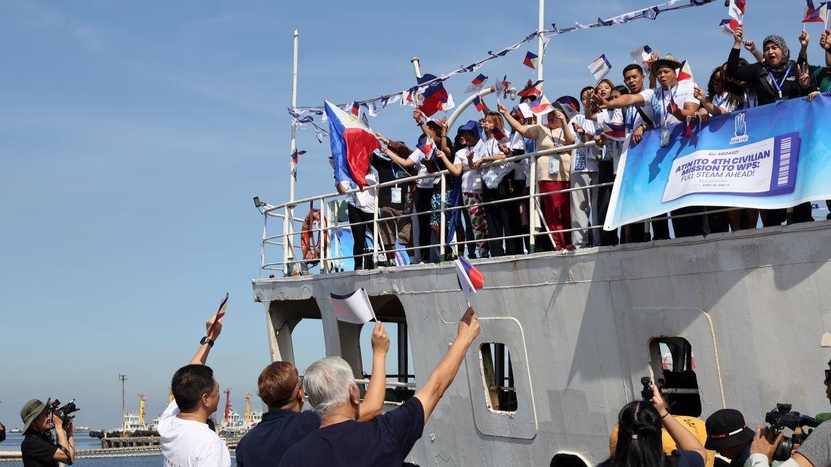 Atin Ito 4th civilian mission departs for Pagasa Island in West PH Sea