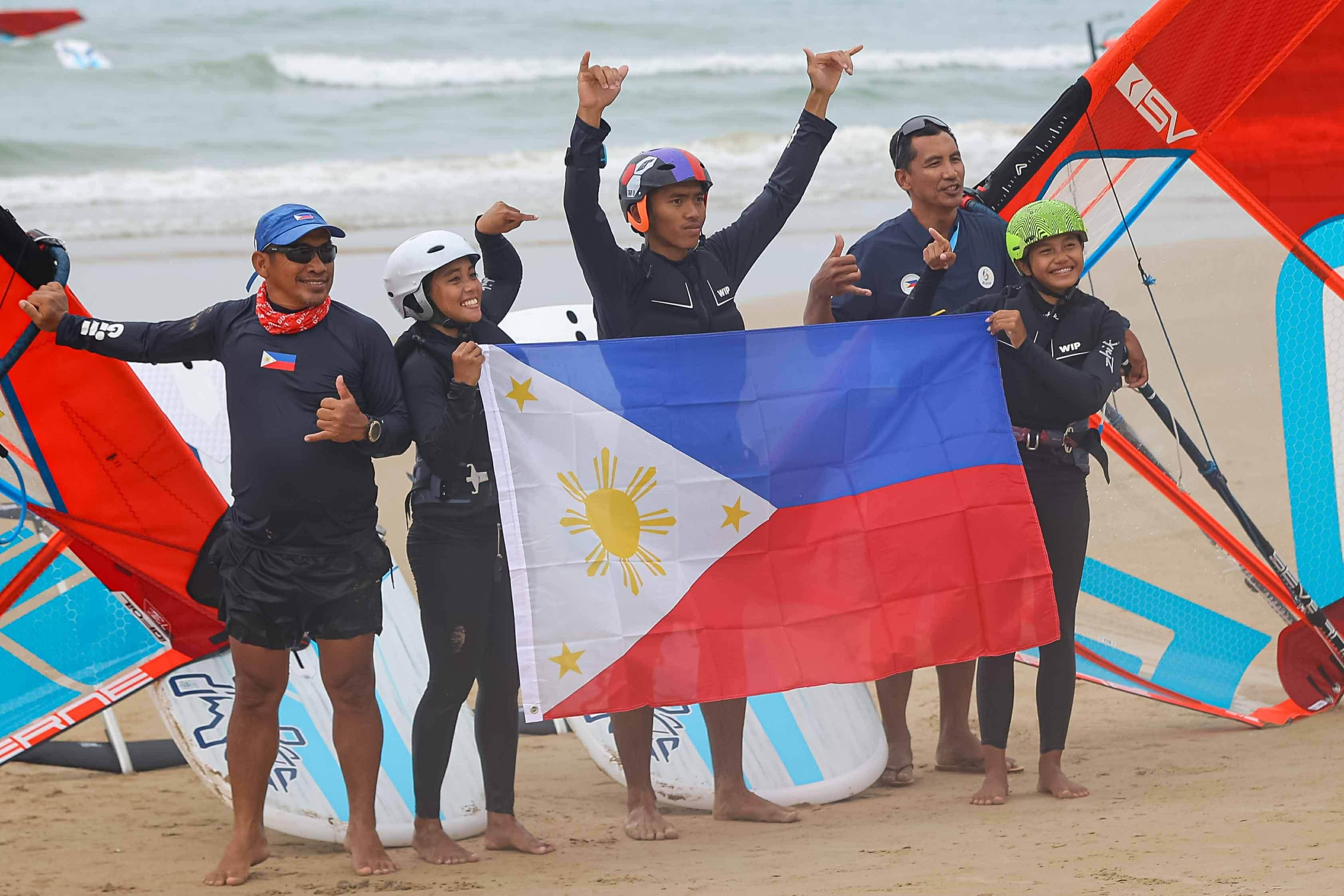 2026 Asian beach Games Dhenver Castillo windsurfing