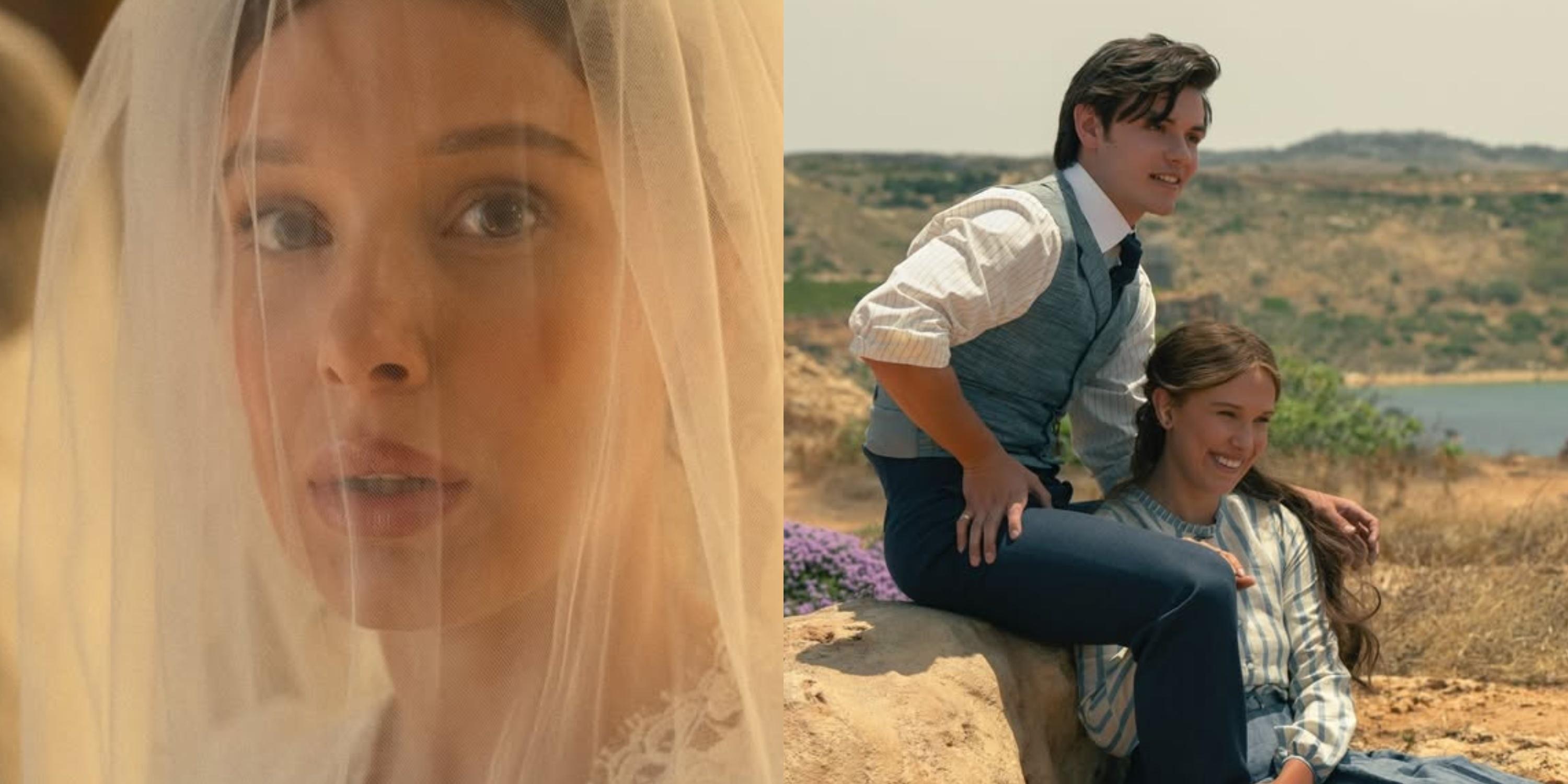 'Enola Holmes 3’: First look photos tease Millie Bobby Brown, Louis Partridge wedding