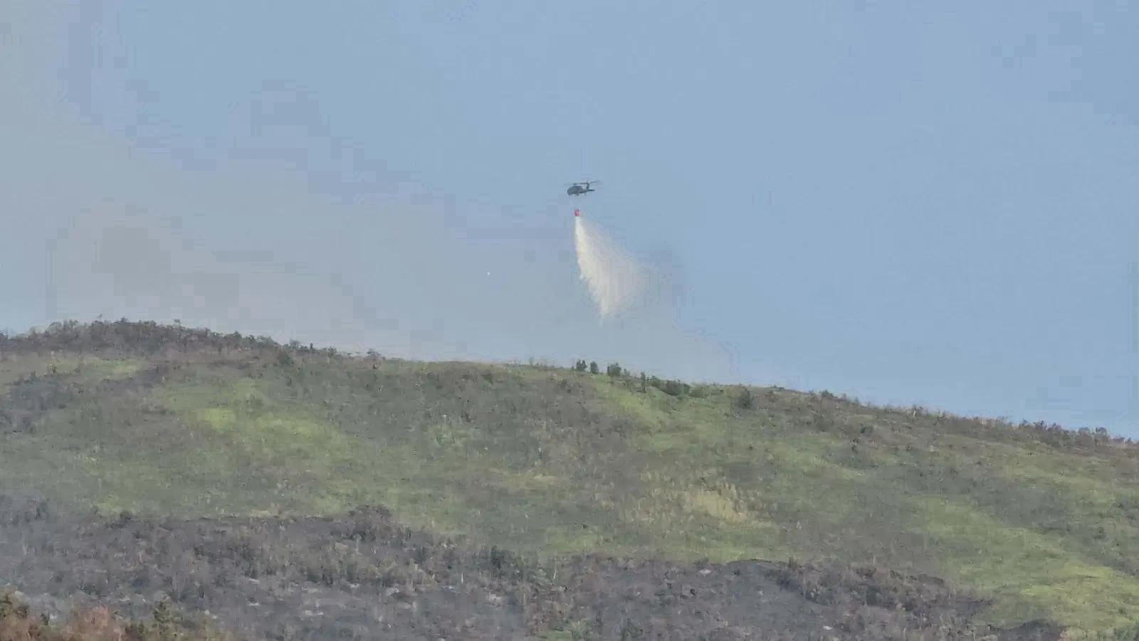 Forest fire hits Eastern Samar’s Homonhon Island 