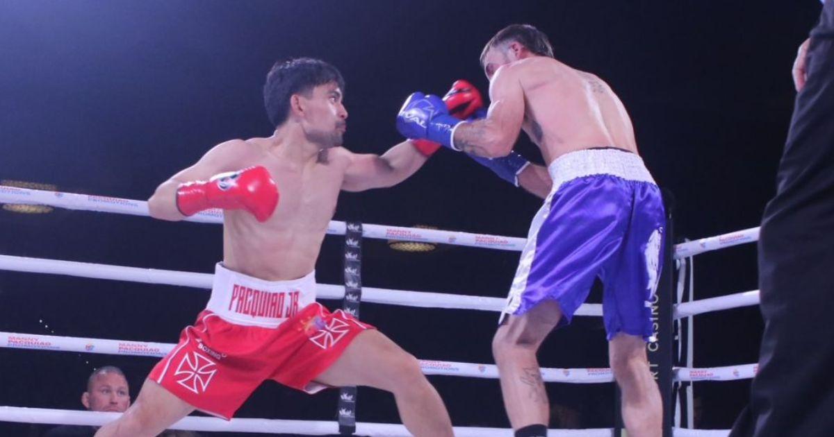 Jimuel Pacquiao scores 1st win with 2nd-round KO of Darrick Gates
