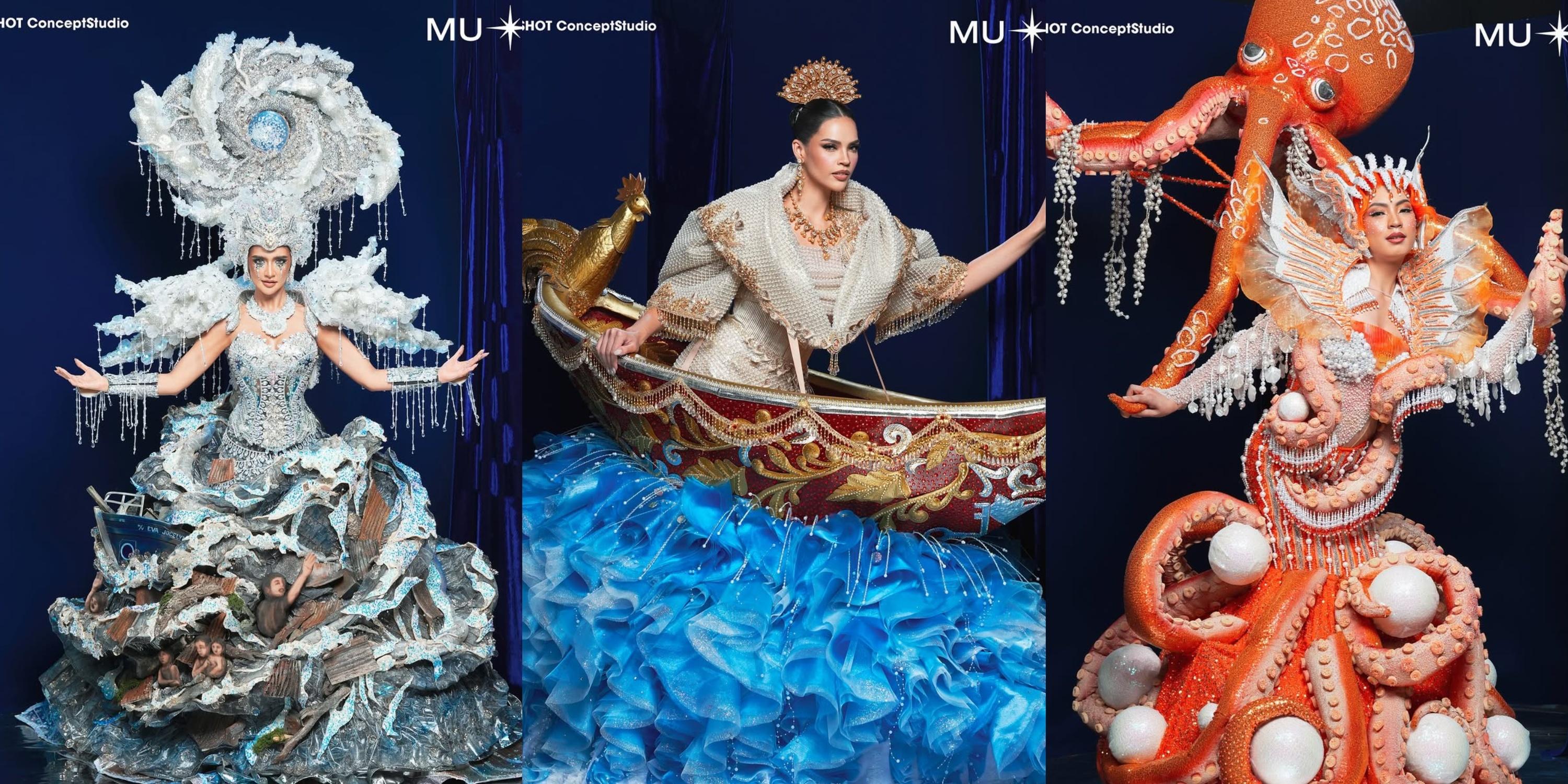 Miss Universe PH 2026 candidates transform into bodies of water, sea creatures in National Costume Showcase
