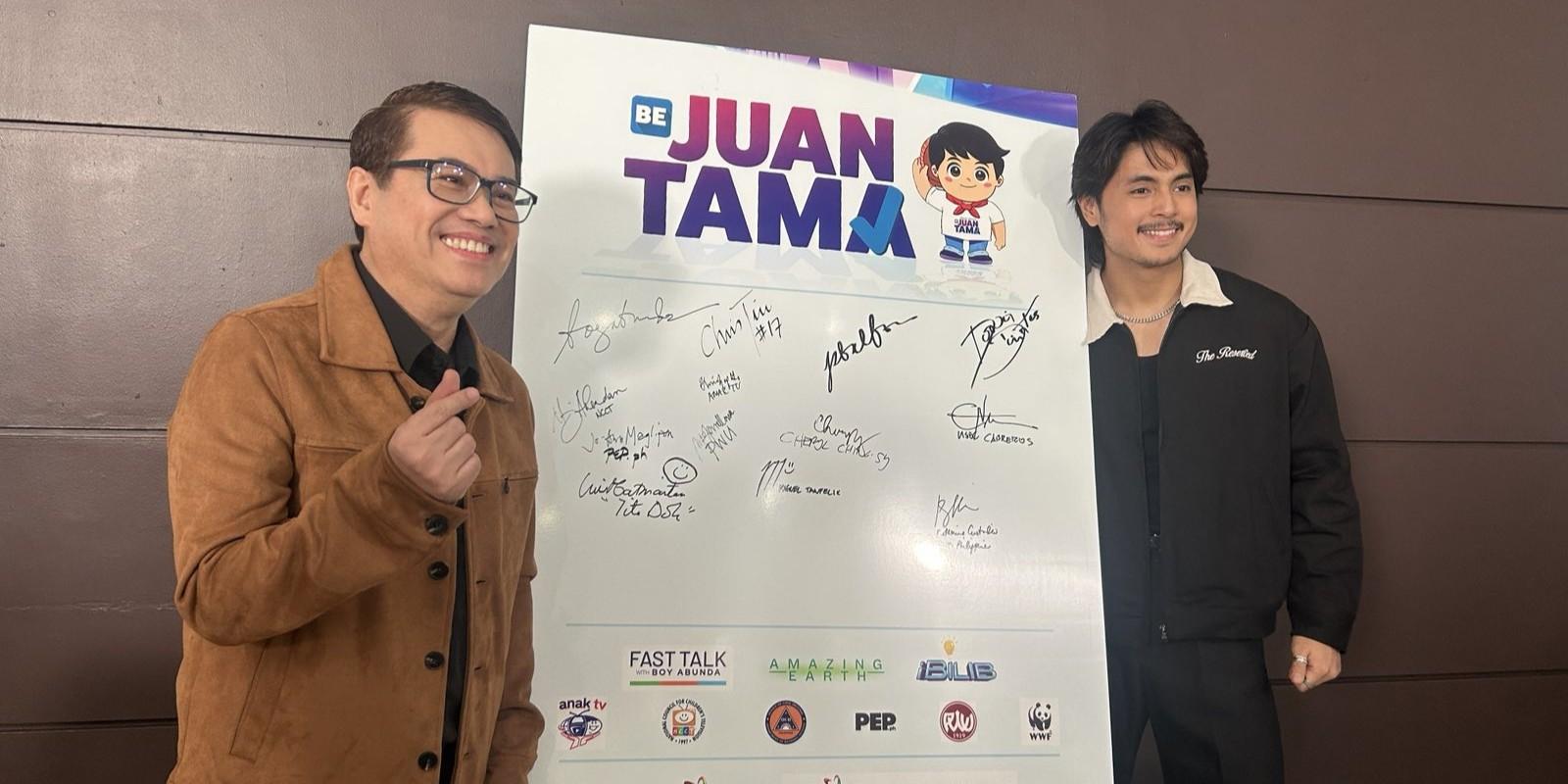 Miguel Tanfelix tapped as GMA Network's newest advocate for 'Be Juan Tama" campaign