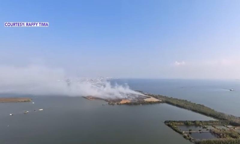 PhilSA: Air quality over Metro Manila unchanged since Navotas landfill fire started