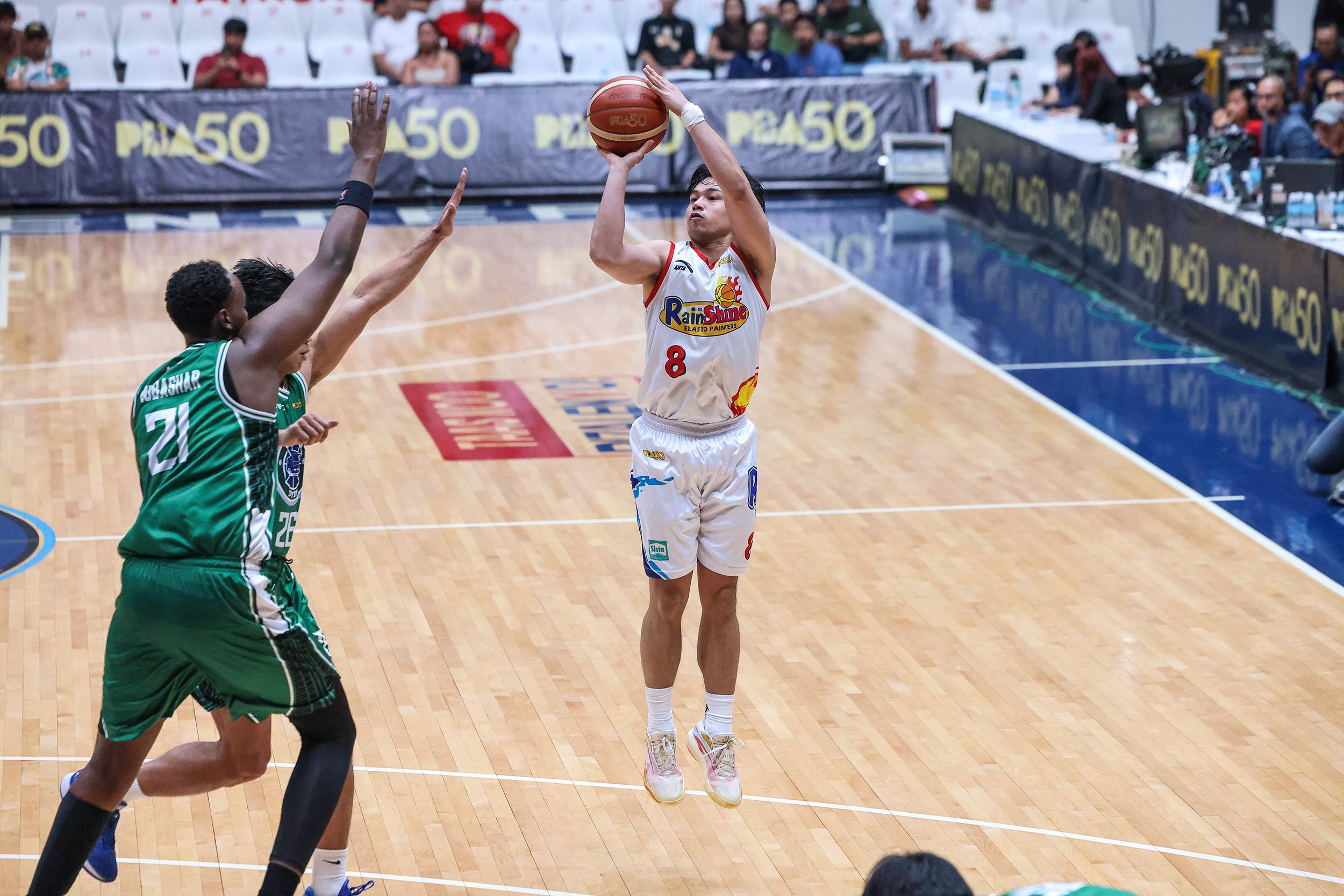 PBA: Rain or Shine torches Terrafirma with 22 triples to surge to 7-0