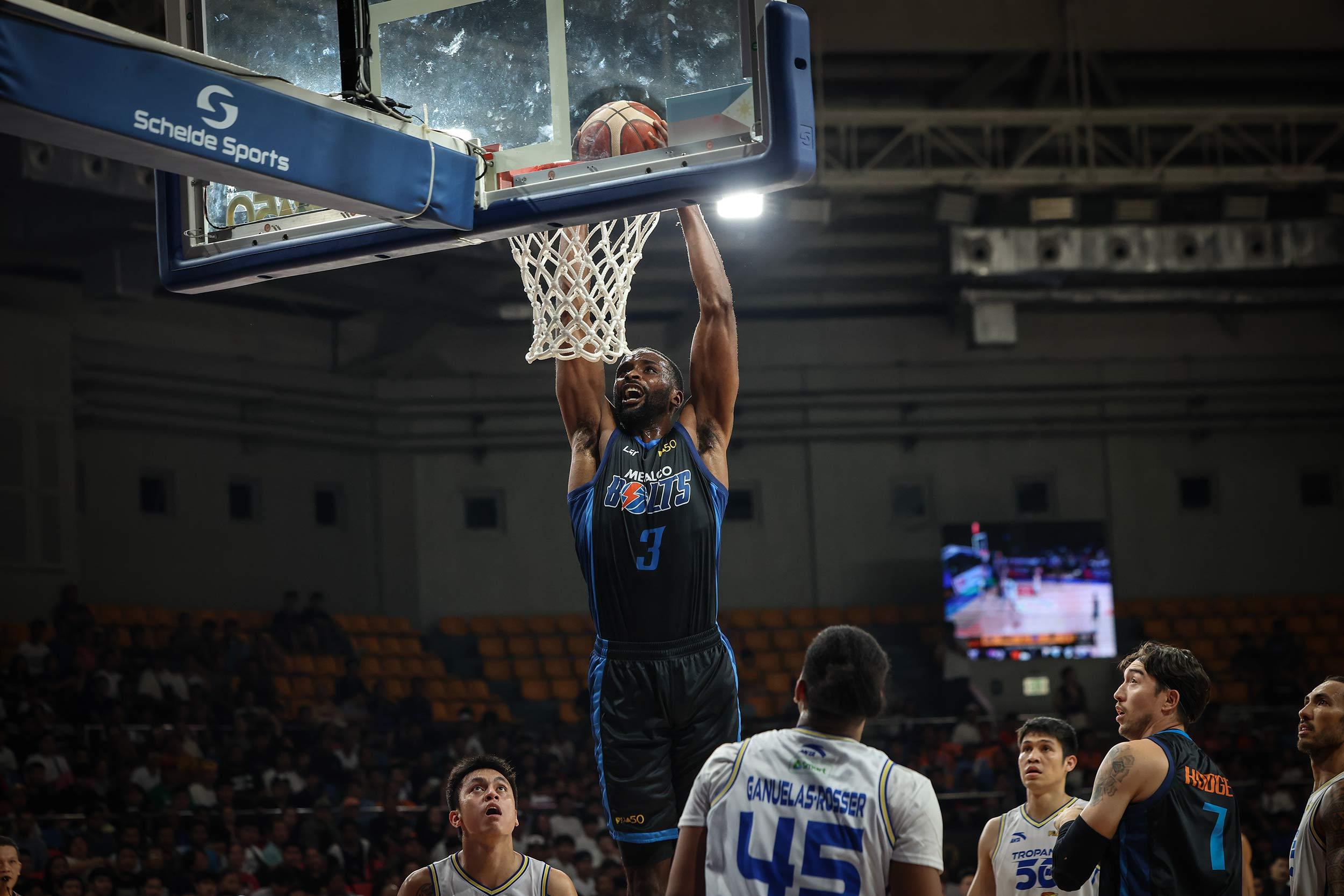 PBA: Marvin Jones of the Meralco Bolts