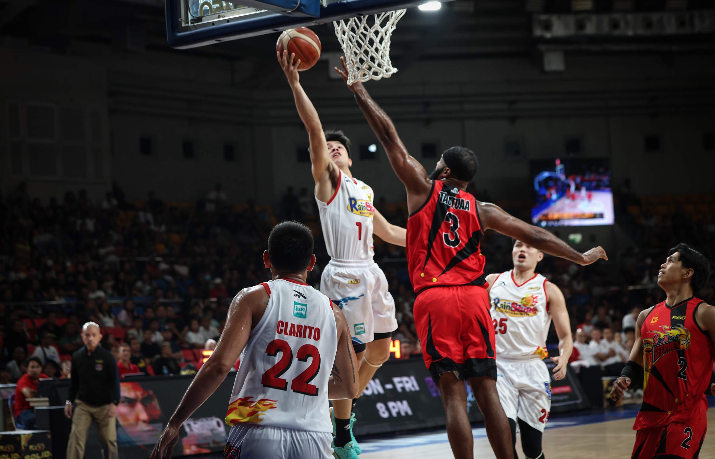 PBA: Rain or Shine weathers San Miguel storm for first 5-0 start in franchise history