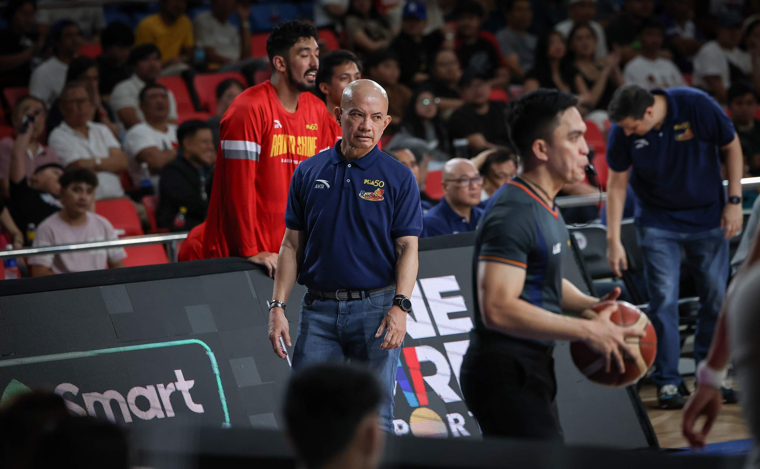 PBA: Rain or Shine coach Yeng Guiao