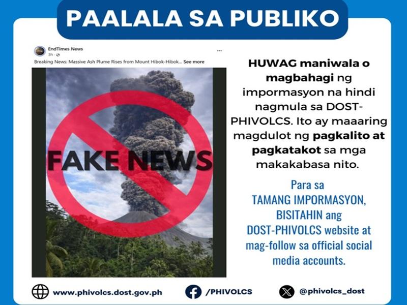 PHIVOLCS: No activities, no alert level recorded in Hibok-Hibok Volcano in Camiguin