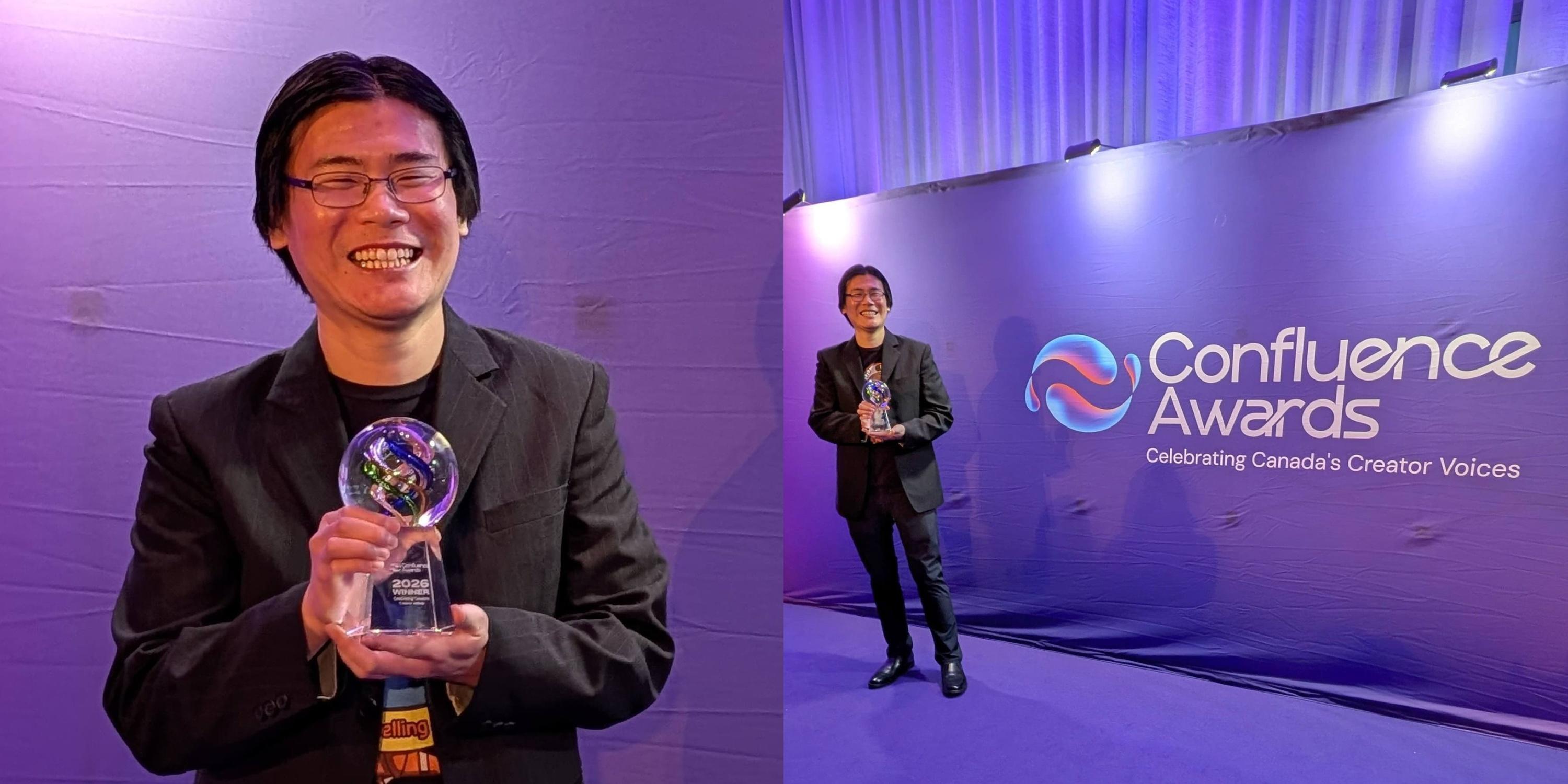 Filipino content creator named Best Food Content Creator at inaugural Confluence Awards in Canada