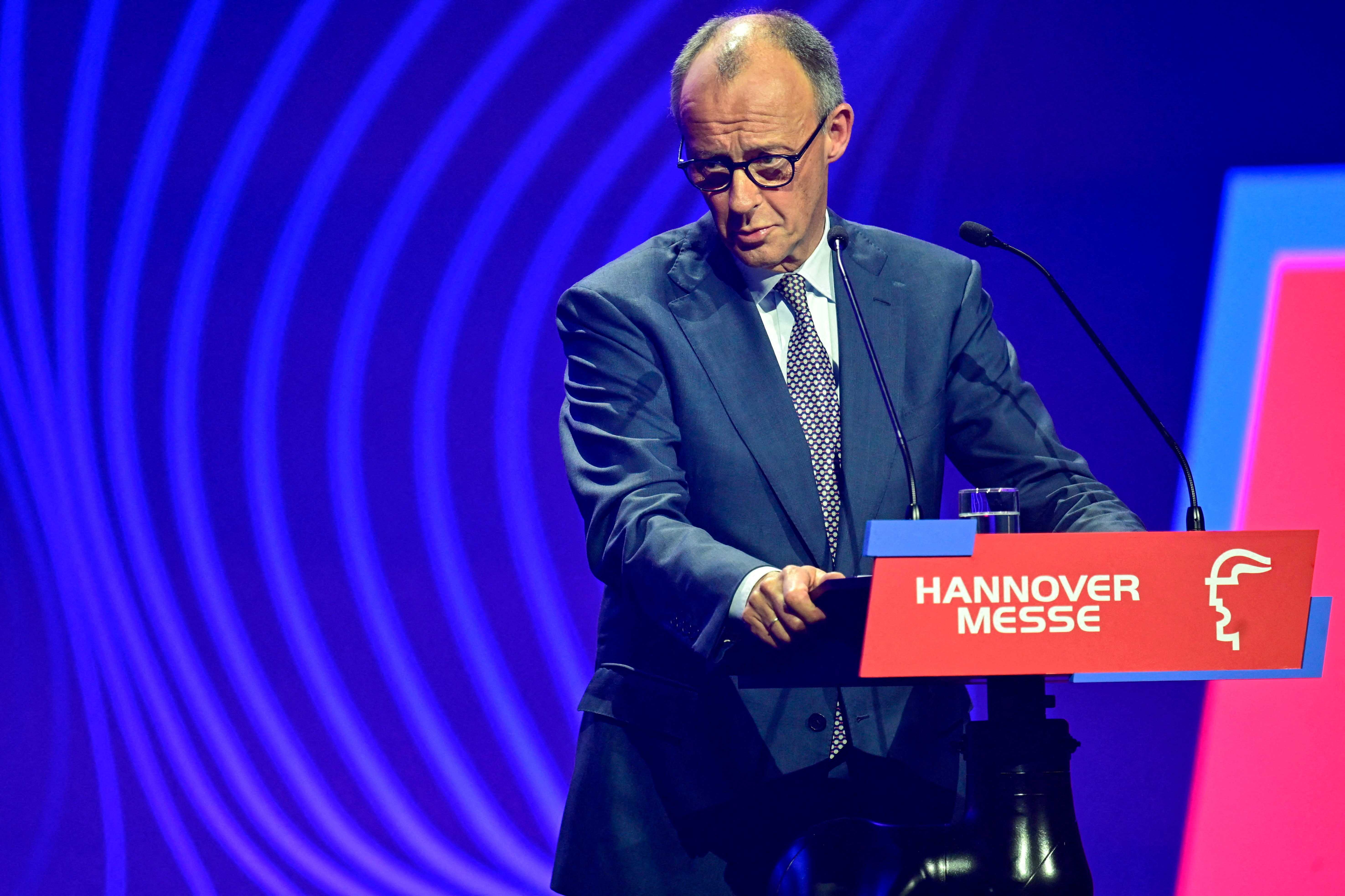 Germany’s Merz says industrial AI needs less stringent EU regulation