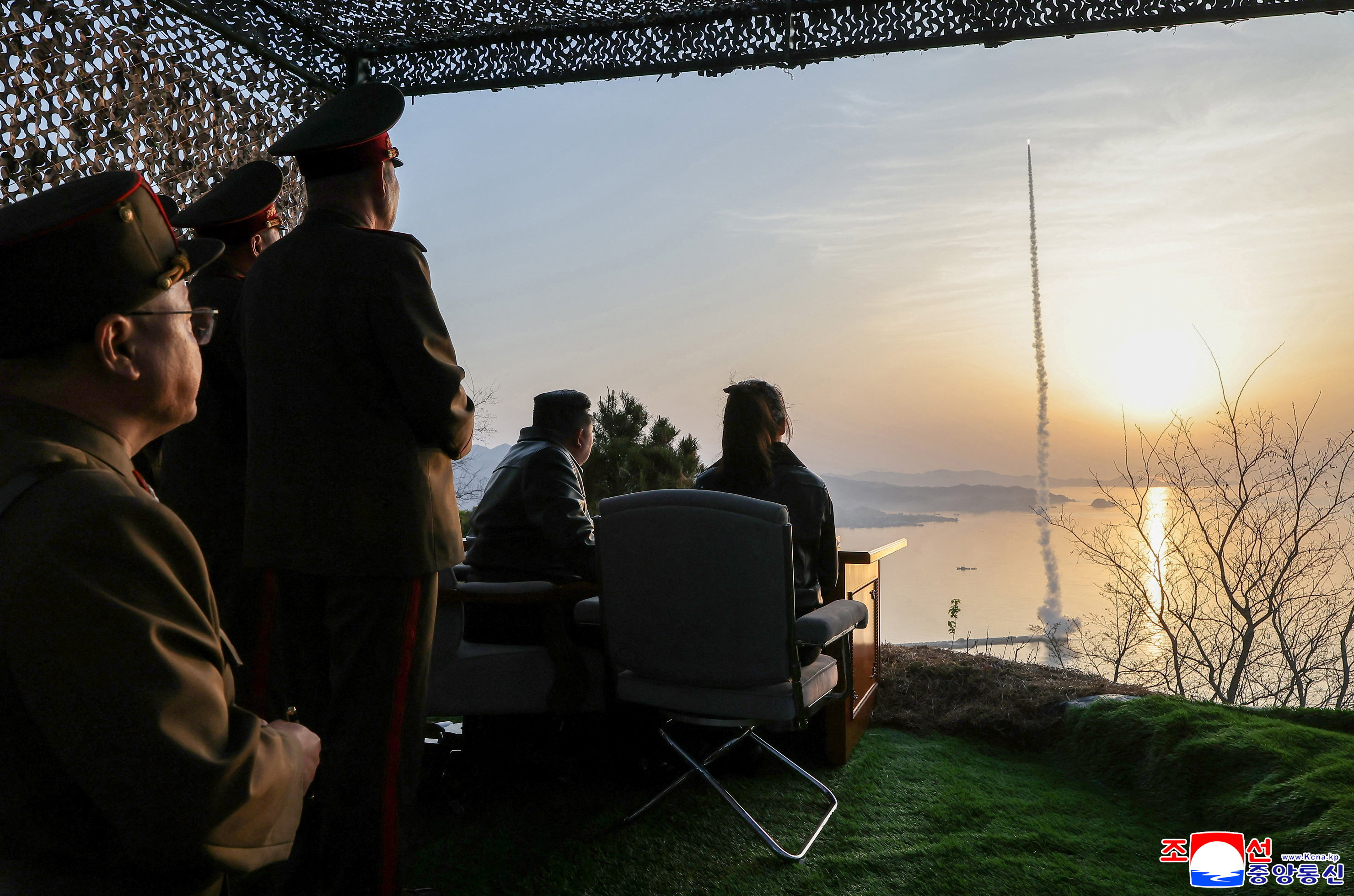 North Korean leader Kim Jong Un oversaw ballistic missile tests, state media says