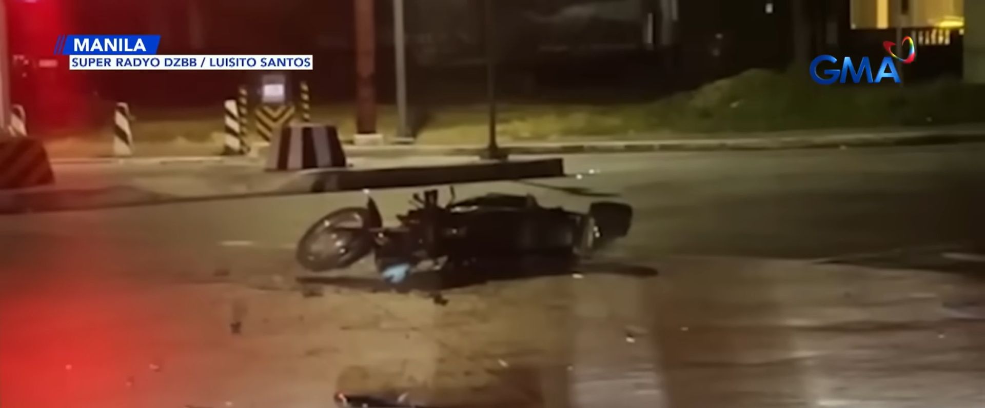 Rider, sugatan nang mabundol ng SUV na pumasok umano sa Malacañang Park
